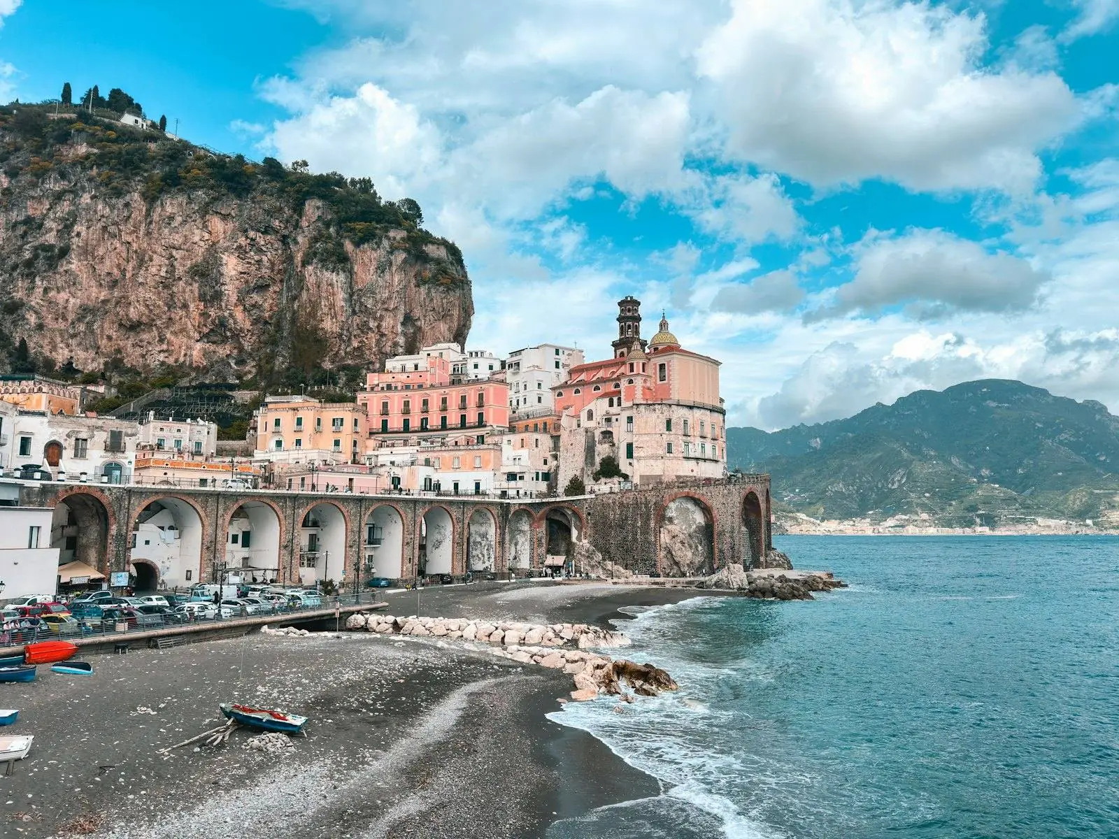 Atrani vista dal mare