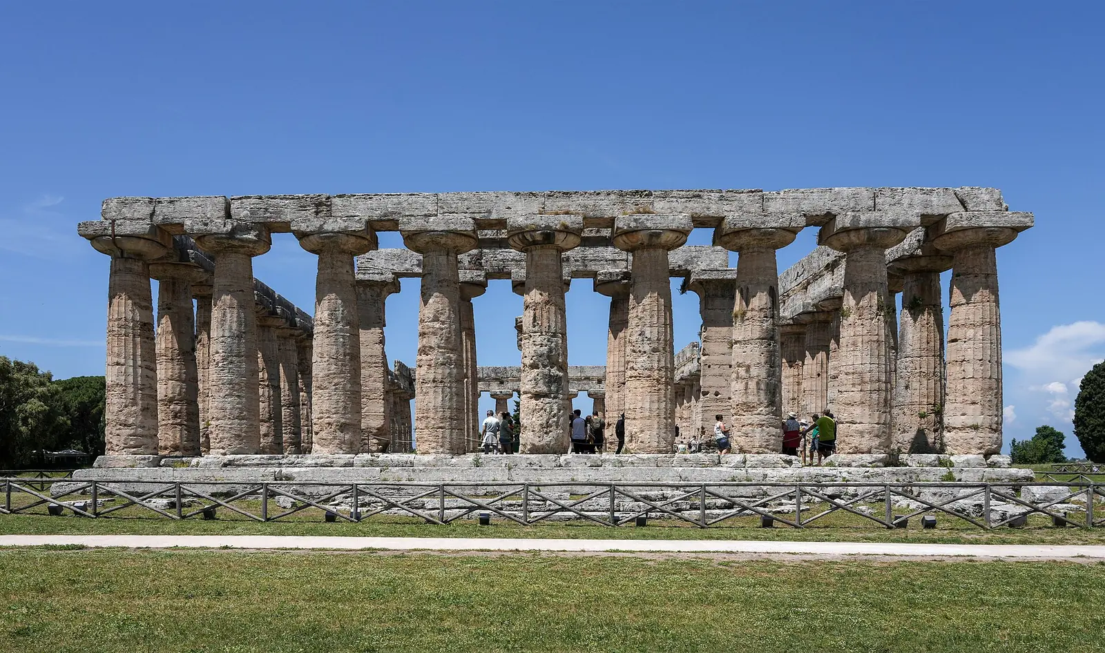Le temple d’Héra vu de l’est