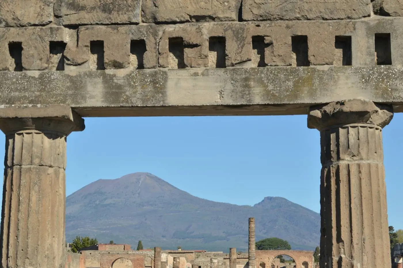 Pompei e il Vesuvio