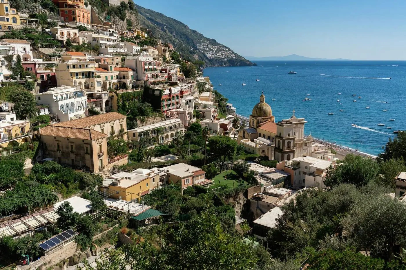 Positano vista dall’alto