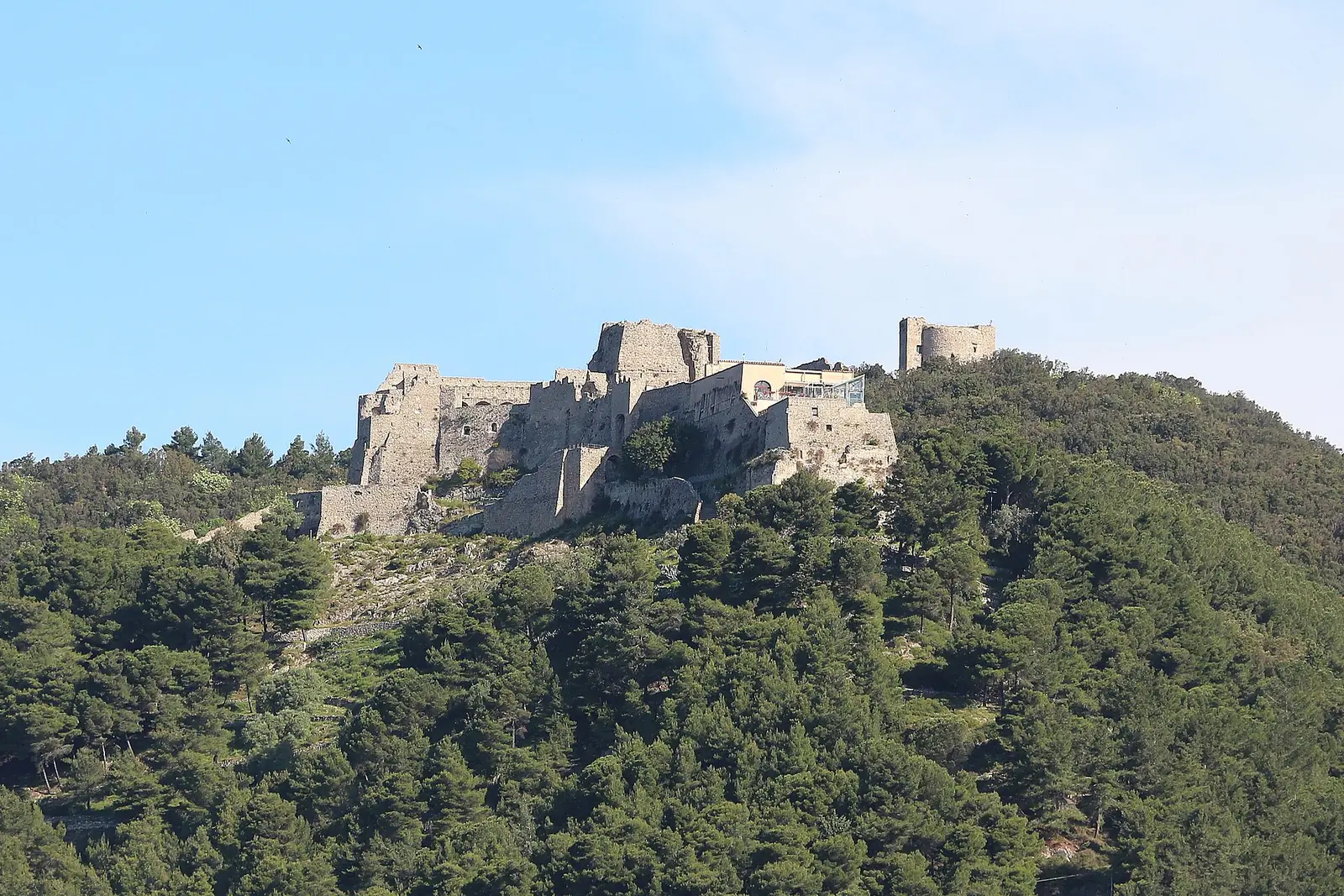 Arechi Castle above Salerno